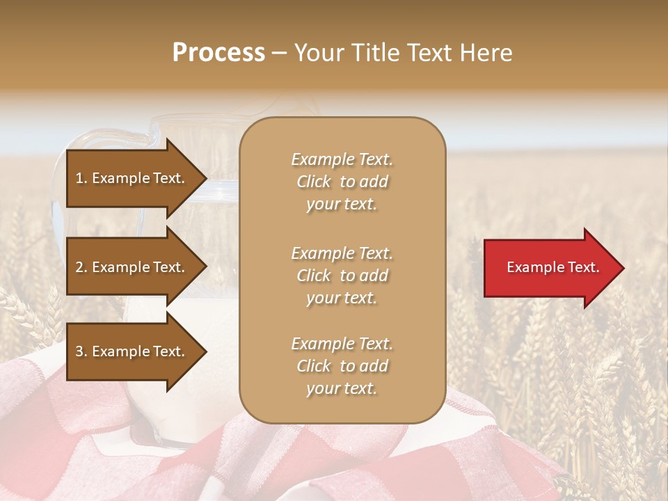 Idyllic Dairy Creamy PowerPoint Template