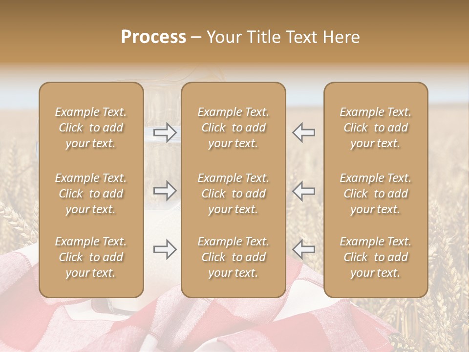 Idyllic Dairy Creamy PowerPoint Template