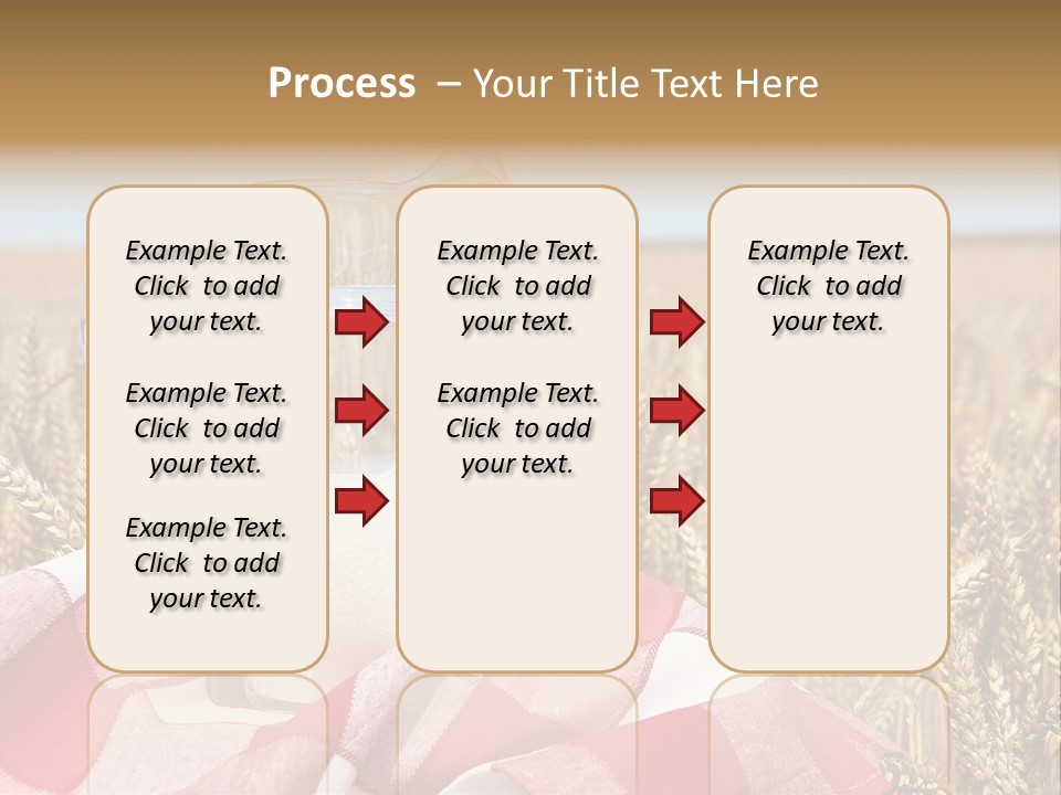 Idyllic Dairy Creamy PowerPoint Template
