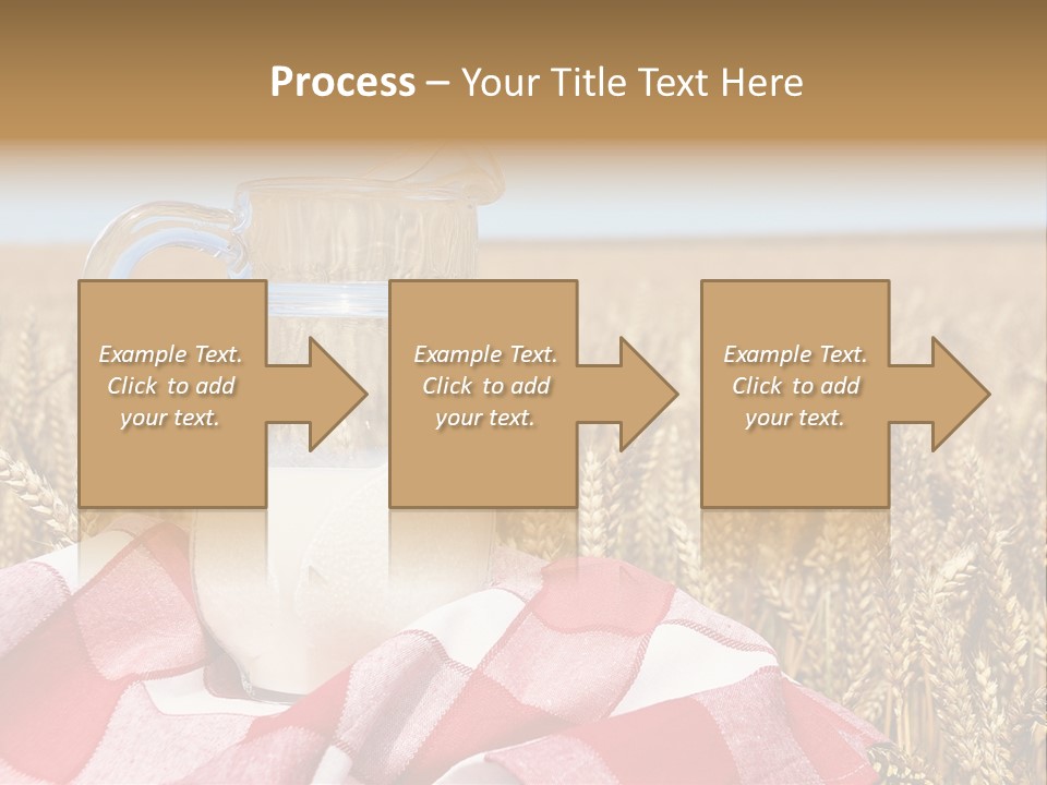Idyllic Dairy Creamy PowerPoint Template