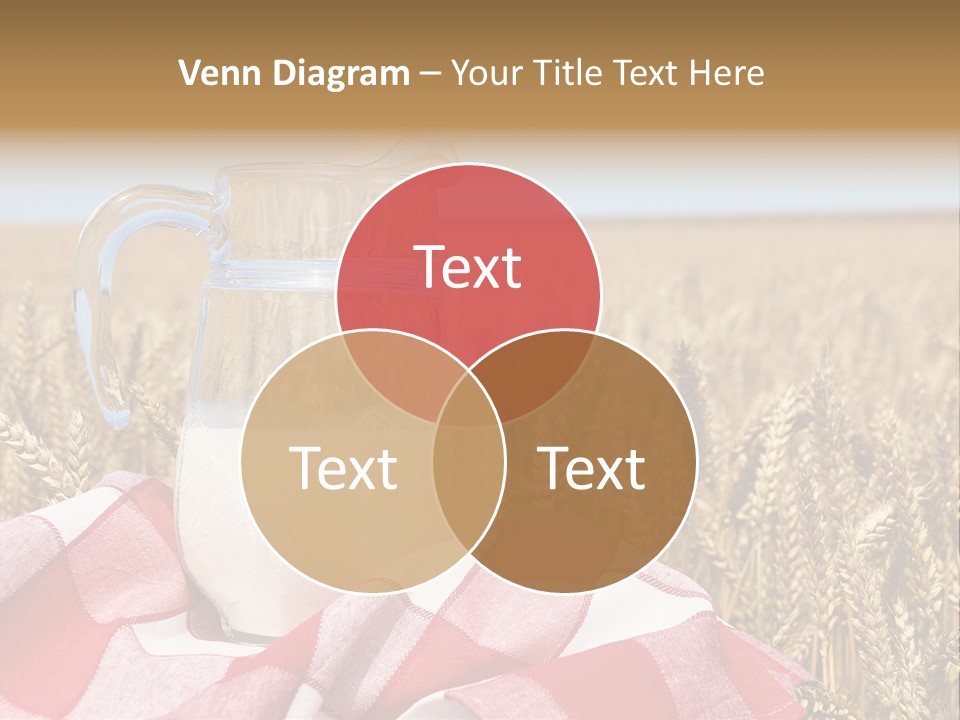 Idyllic Dairy Creamy PowerPoint Template