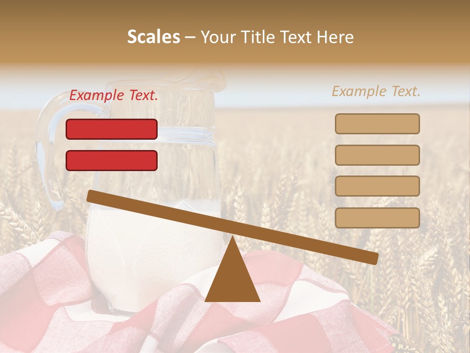 Idyllic Dairy Creamy PowerPoint Template