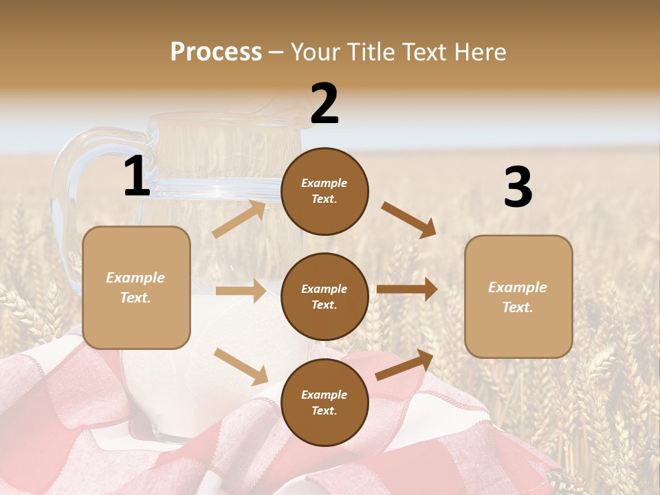 Idyllic Dairy Creamy PowerPoint Template