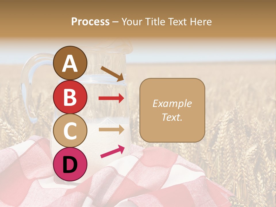 Idyllic Dairy Creamy PowerPoint Template