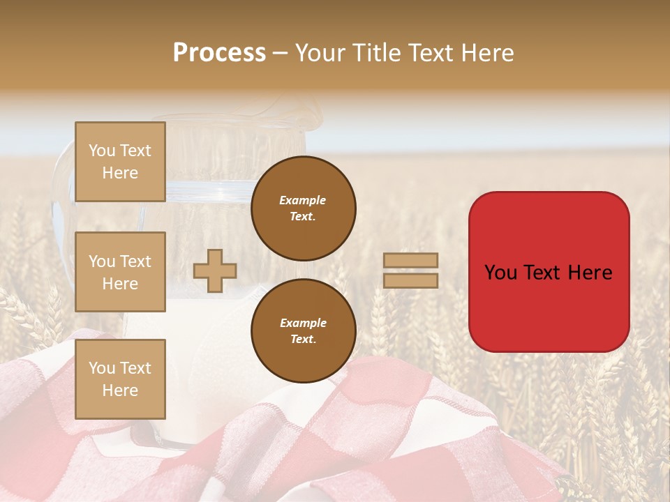 Idyllic Dairy Creamy PowerPoint Template