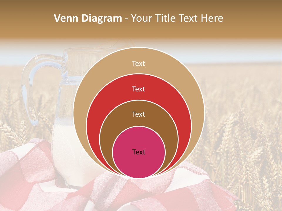 Idyllic Dairy Creamy PowerPoint Template