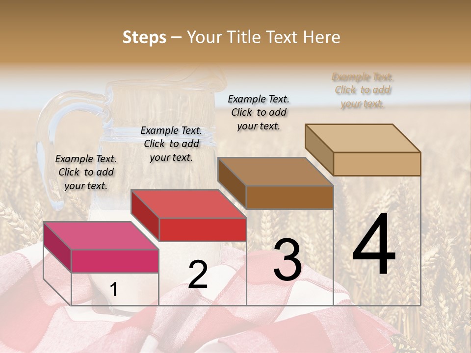 Idyllic Dairy Creamy PowerPoint Template