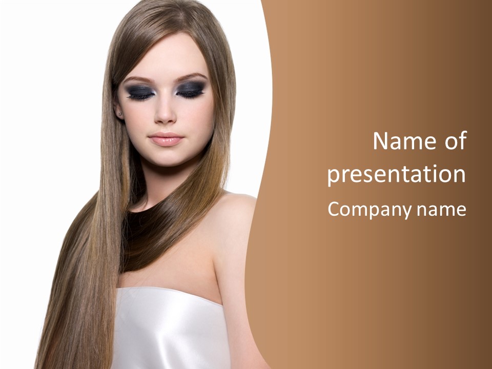 One Young Gorgeous PowerPoint Template