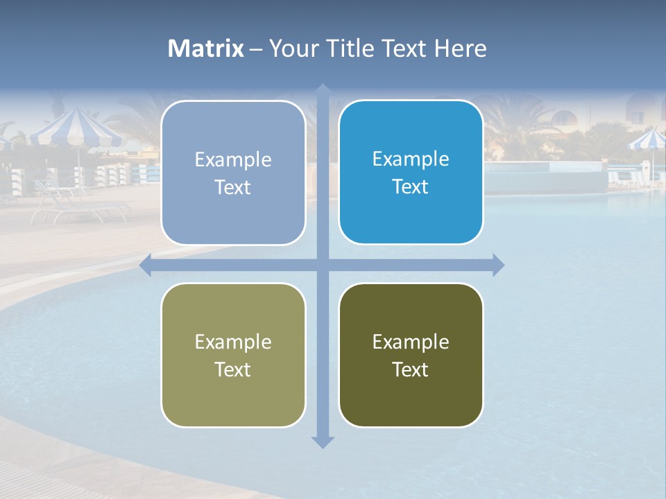 Relax Team Blue PowerPoint Template