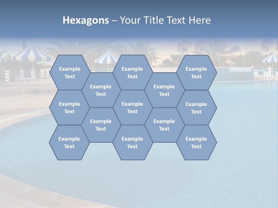 Relax Team Blue PowerPoint Template