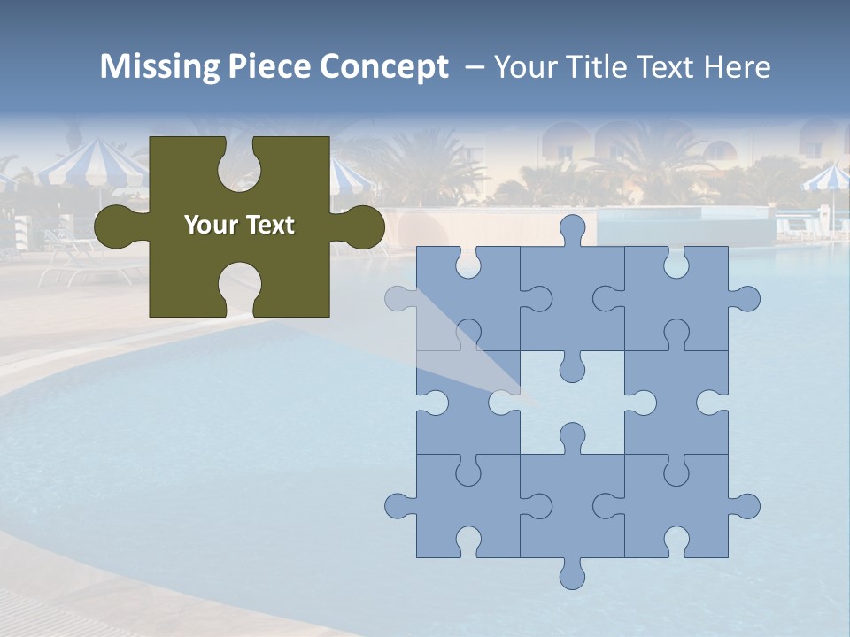 Relax Team Blue PowerPoint Template