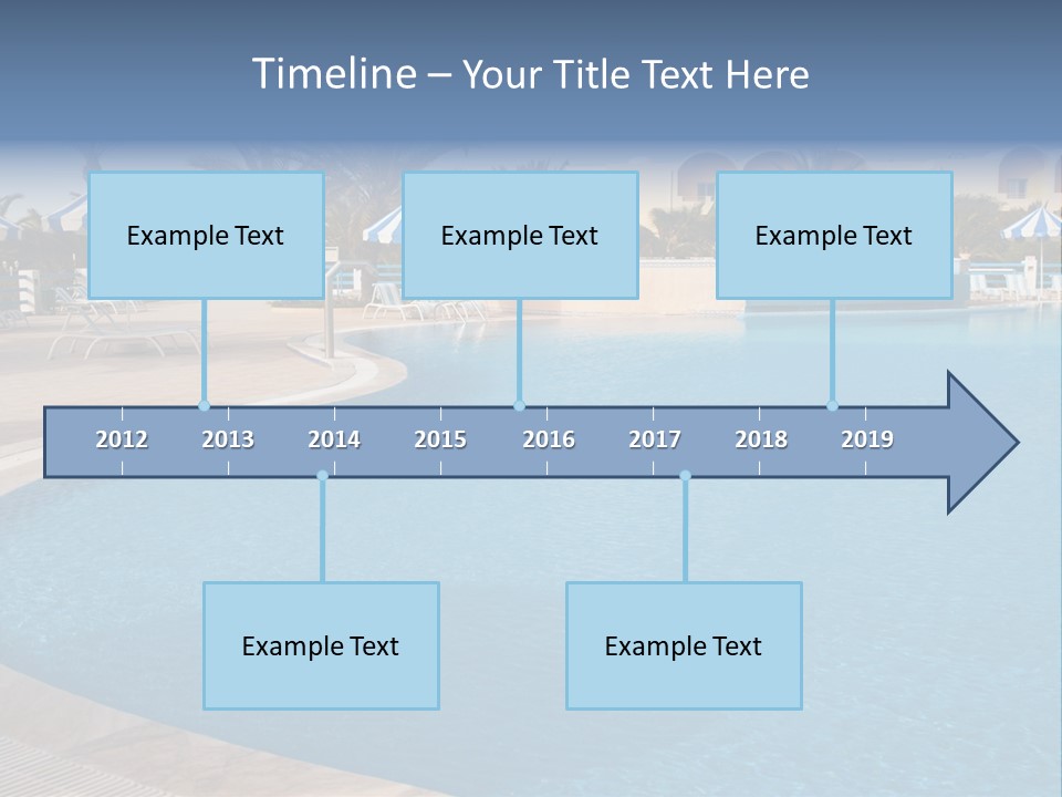 Relax Team Blue PowerPoint Template