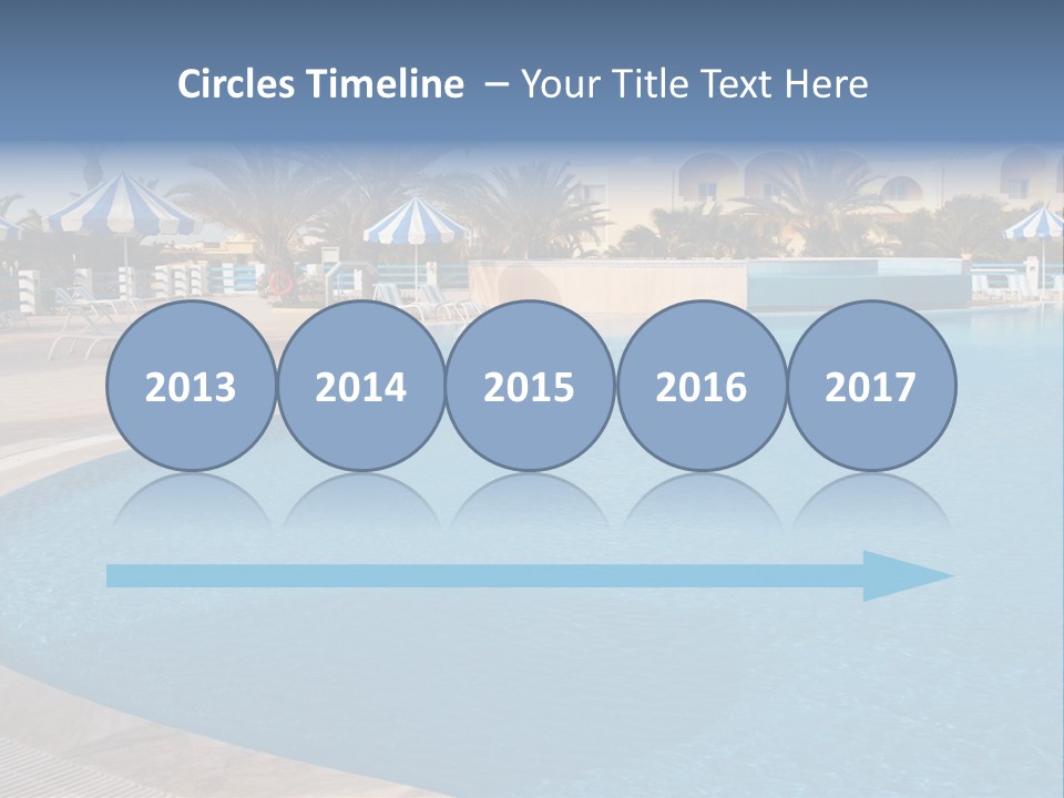 Relax Team Blue PowerPoint Template