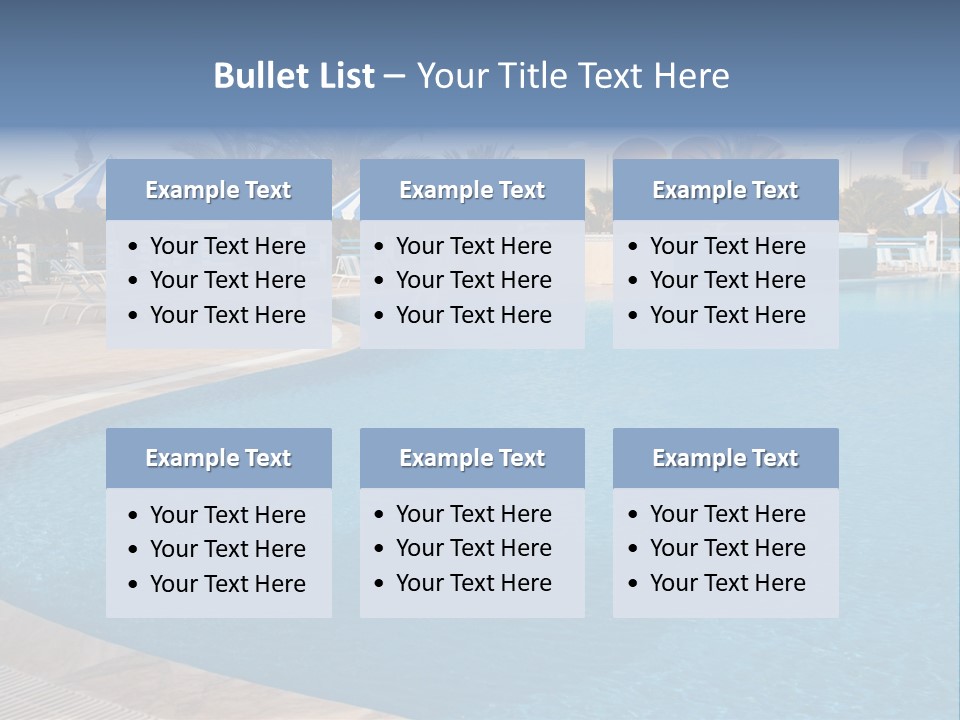 Relax Team Blue PowerPoint Template