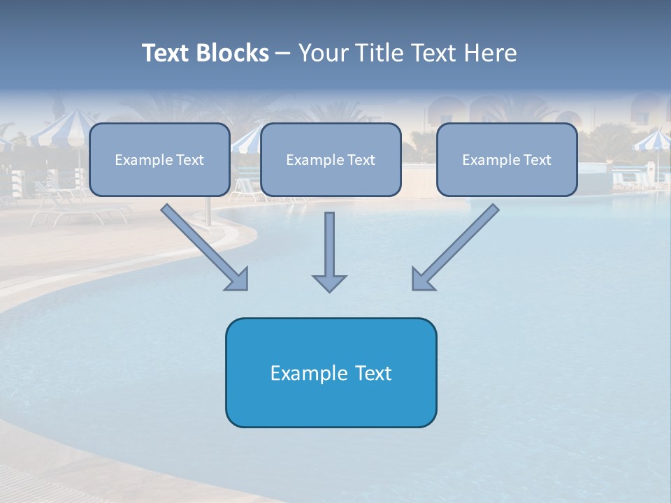 Relax Team Blue PowerPoint Template