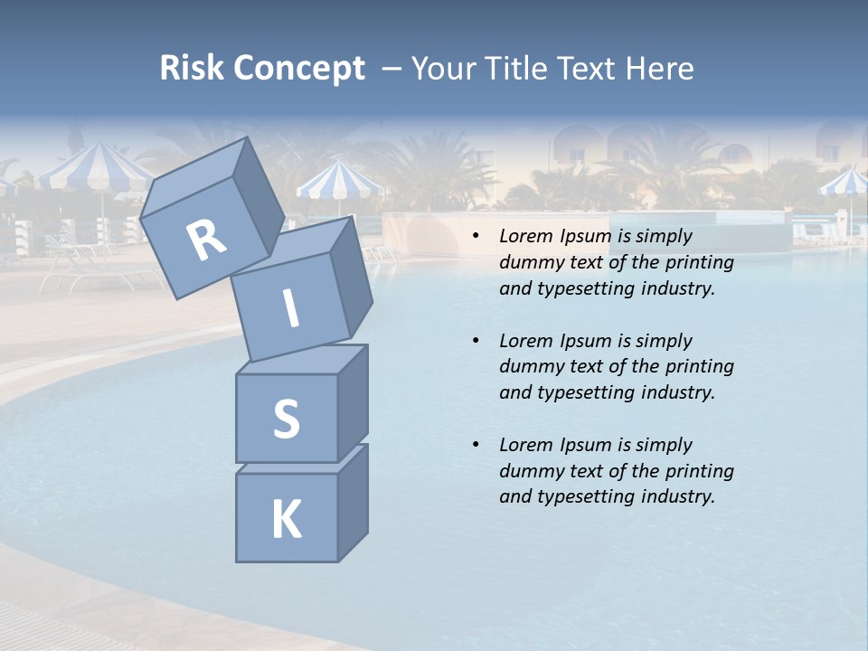 Relax Team Blue PowerPoint Template