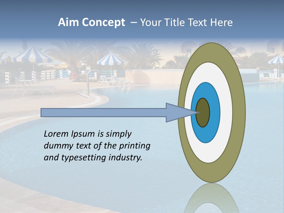 Relax Team Blue PowerPoint Template