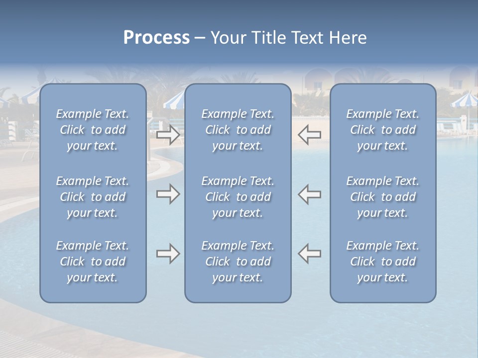 Relax Team Blue PowerPoint Template