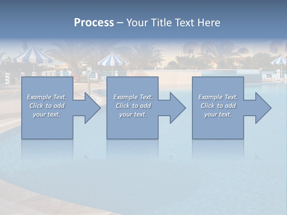 Relax Team Blue PowerPoint Template