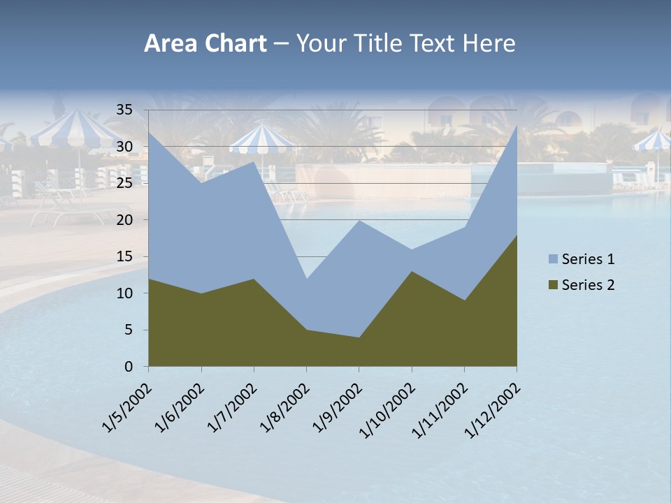 Relax Team Blue PowerPoint Template