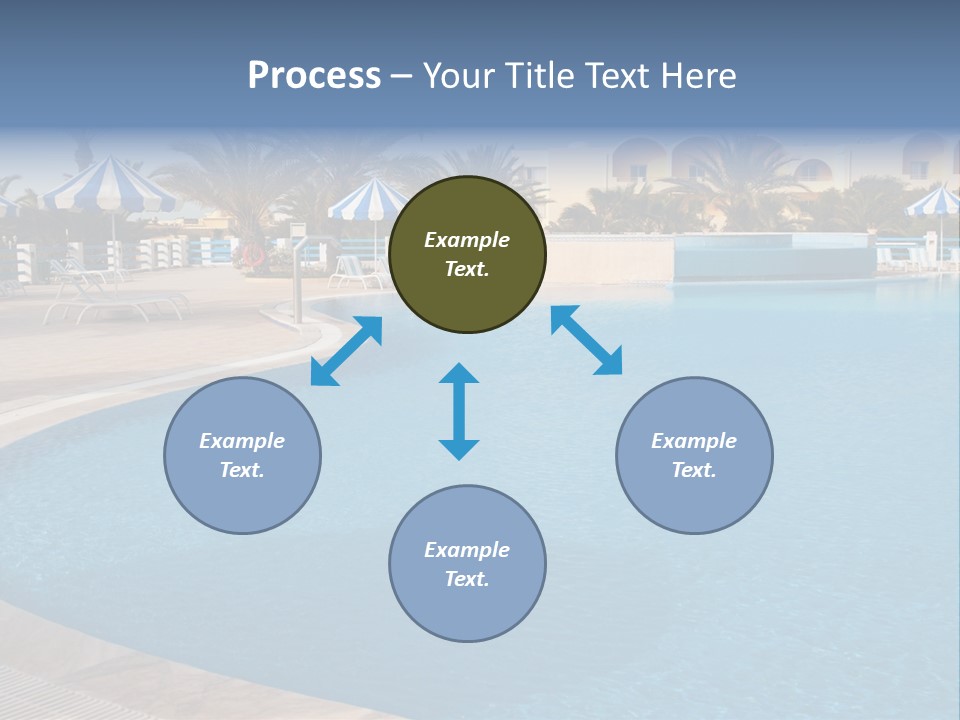 Relax Team Blue PowerPoint Template