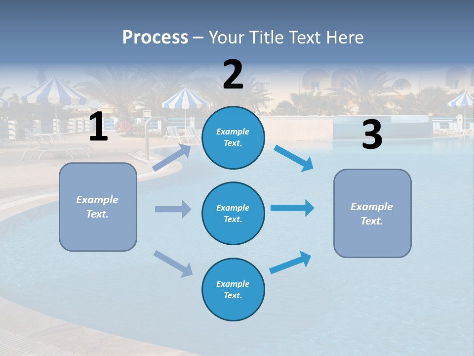 Relax Team Blue PowerPoint Template