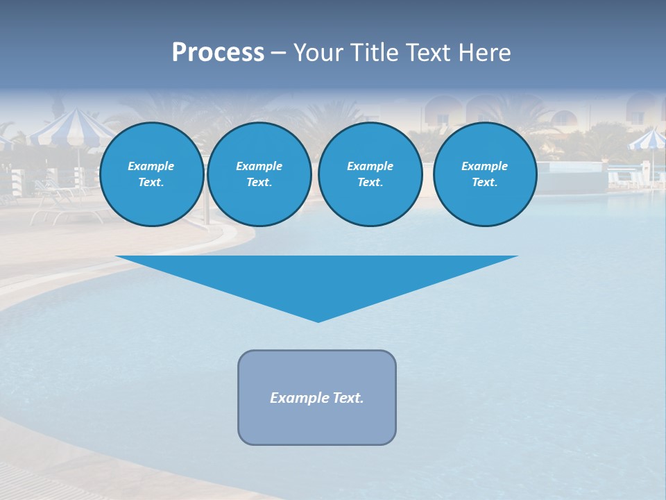 Relax Team Blue PowerPoint Template