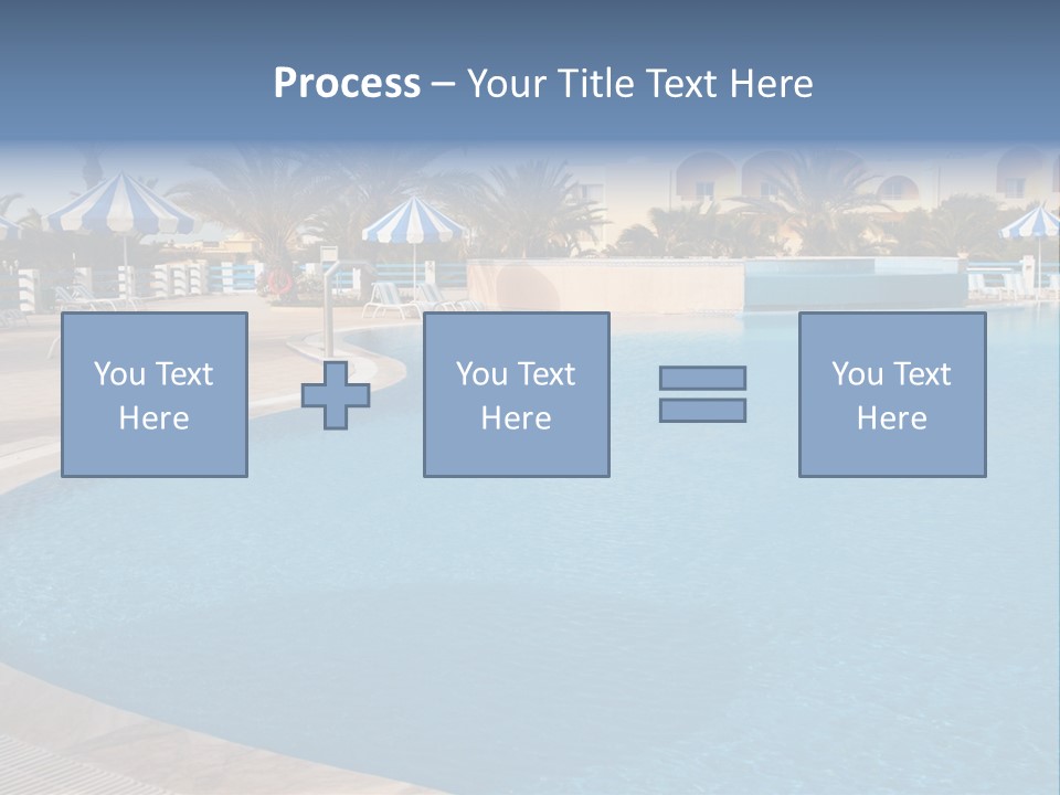 Relax Team Blue PowerPoint Template
