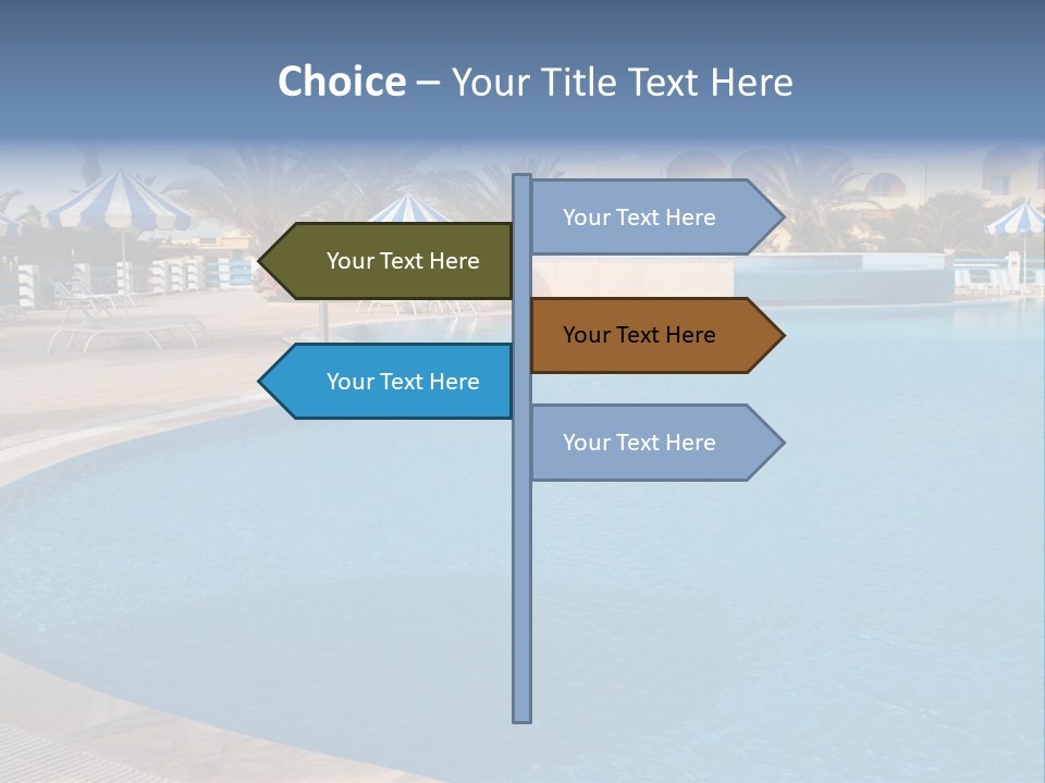 Relax Team Blue PowerPoint Template