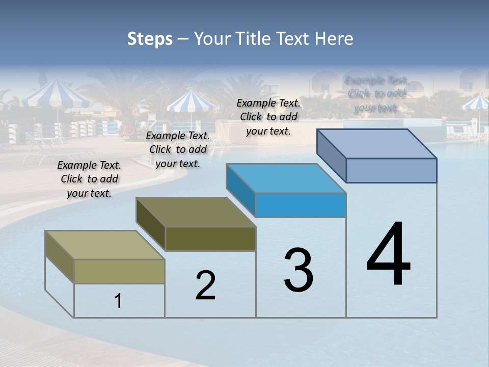 Relax Team Blue PowerPoint Template