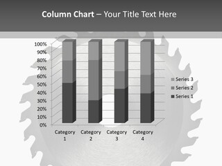 Metal Object Cut PowerPoint Template