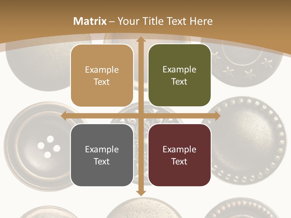 Decorative Sewing Macro PowerPoint Template
