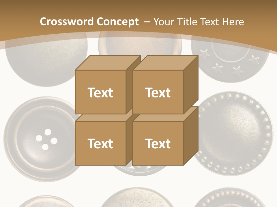 Decorative Sewing Macro PowerPoint Template