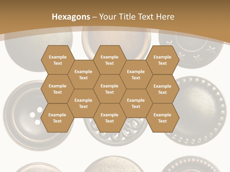 Decorative Sewing Macro PowerPoint Template