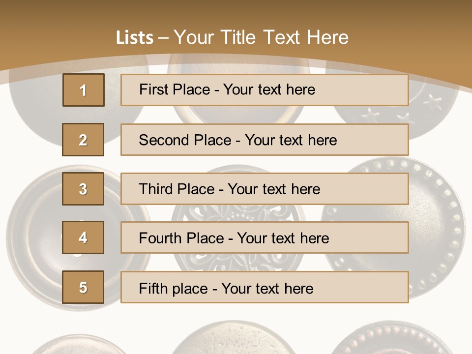 Decorative Sewing Macro PowerPoint Template