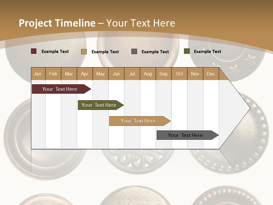 Decorative Sewing Macro PowerPoint Template