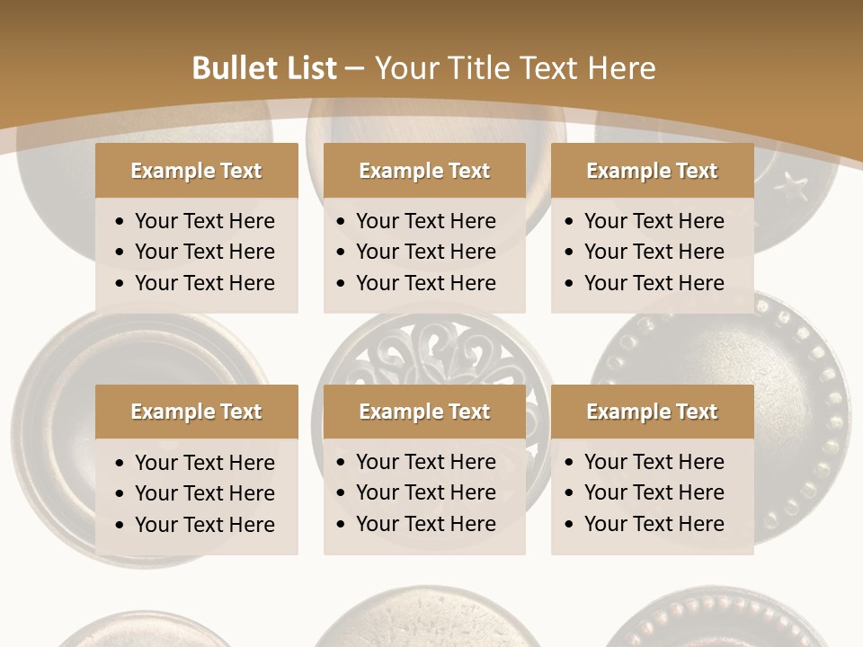 Decorative Sewing Macro PowerPoint Template