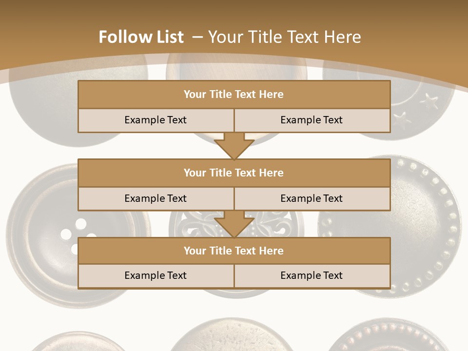 Decorative Sewing Macro PowerPoint Template
