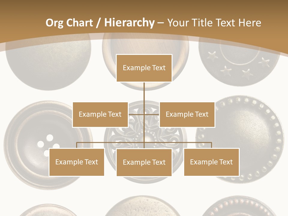 Decorative Sewing Macro PowerPoint Template