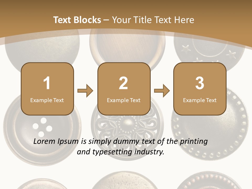Decorative Sewing Macro PowerPoint Template