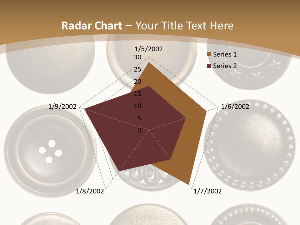 Decorative Sewing Macro PowerPoint Template
