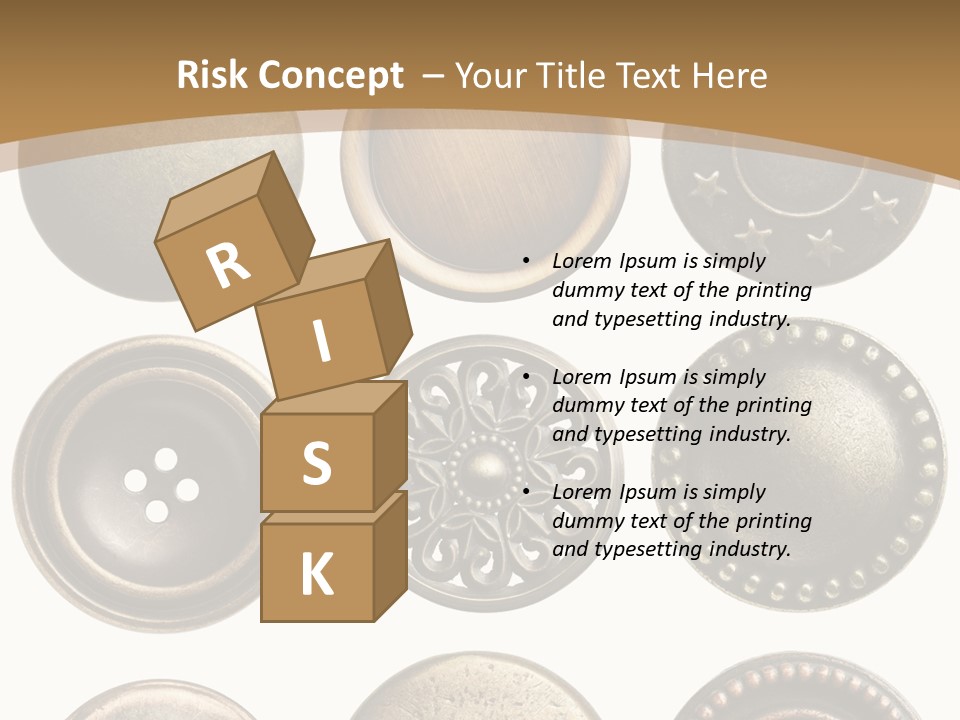 Decorative Sewing Macro PowerPoint Template