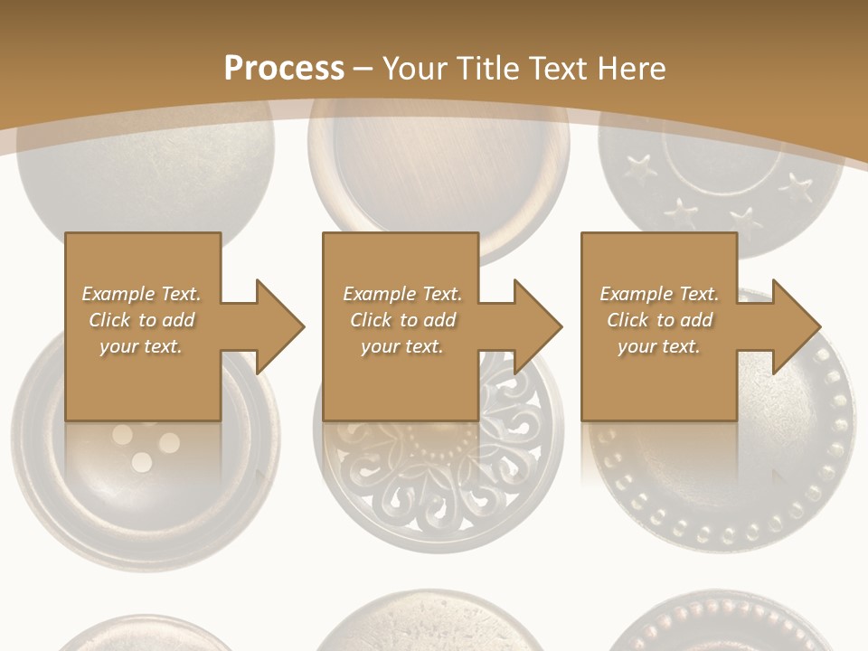 Decorative Sewing Macro PowerPoint Template