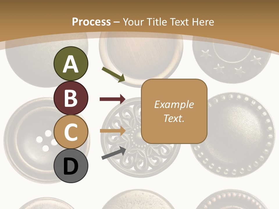 Decorative Sewing Macro PowerPoint Template