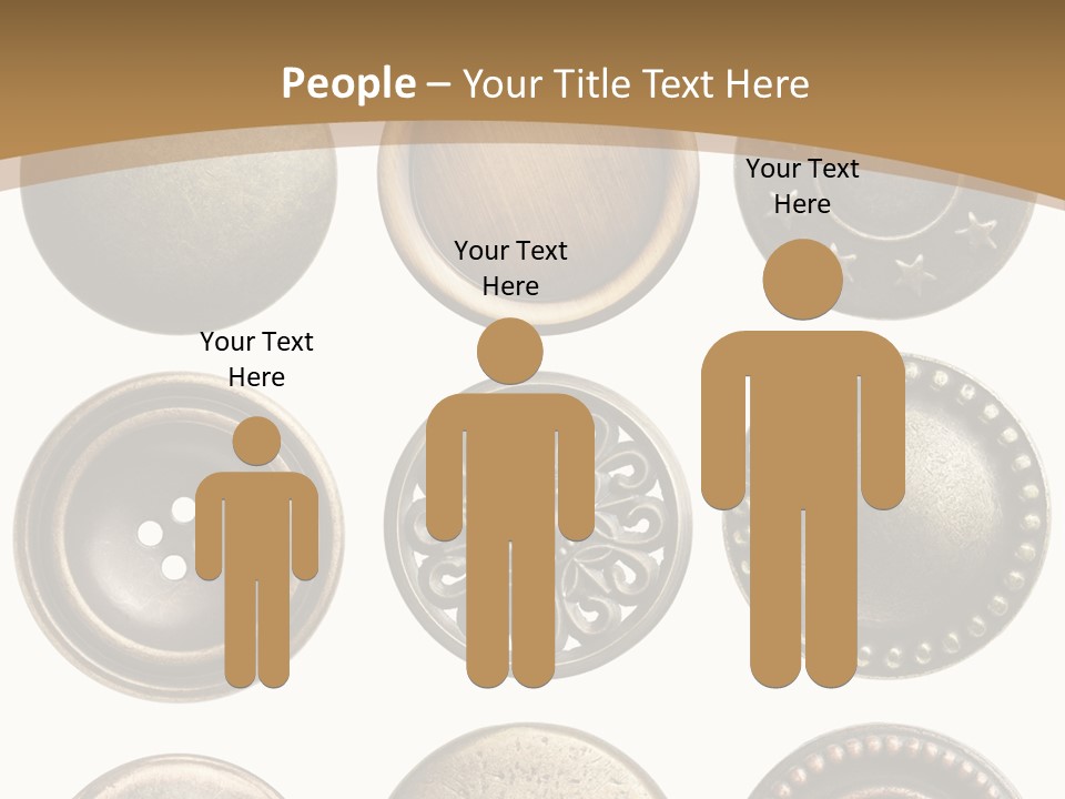 Decorative Sewing Macro PowerPoint Template