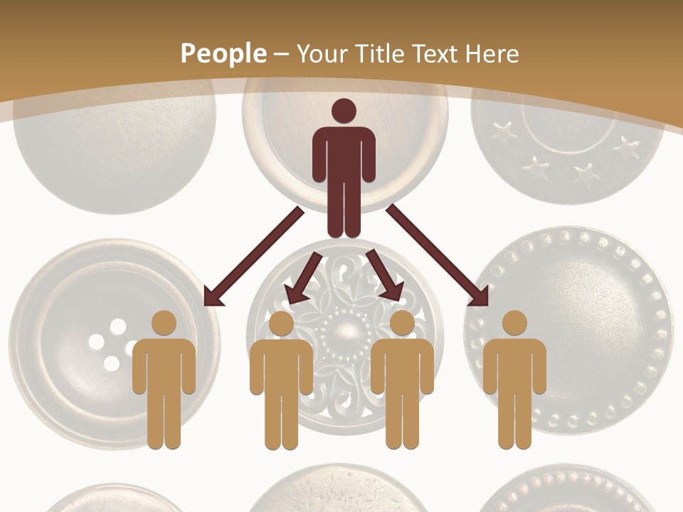 Decorative Sewing Macro PowerPoint Template