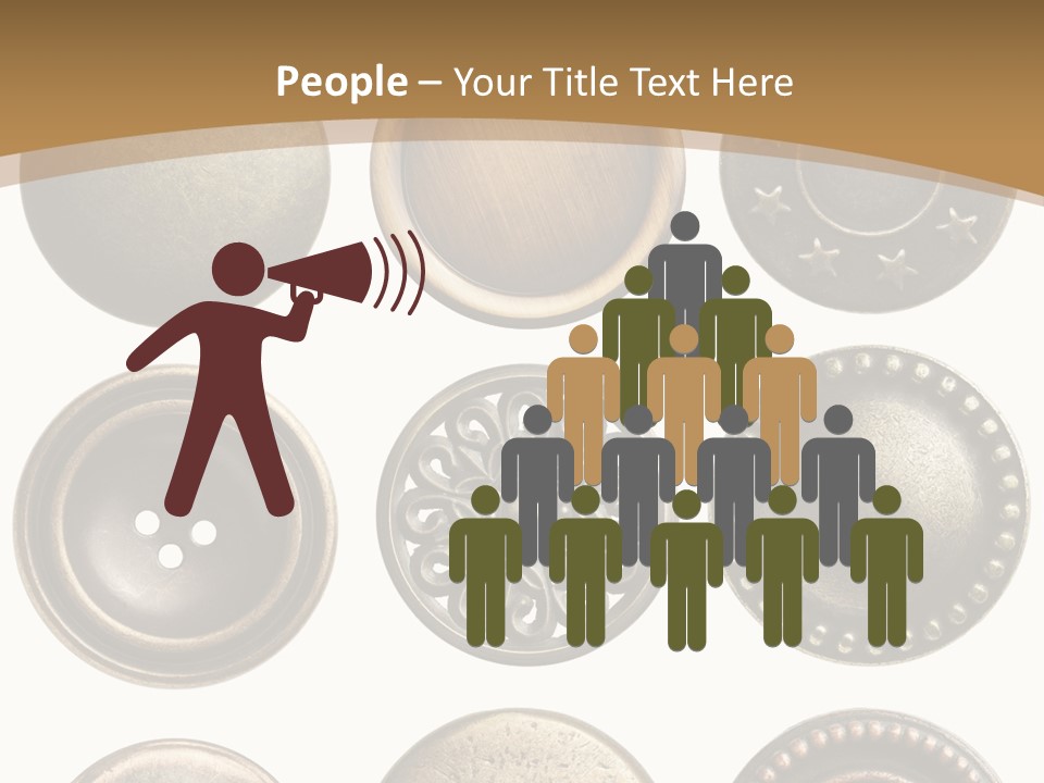 Decorative Sewing Macro PowerPoint Template