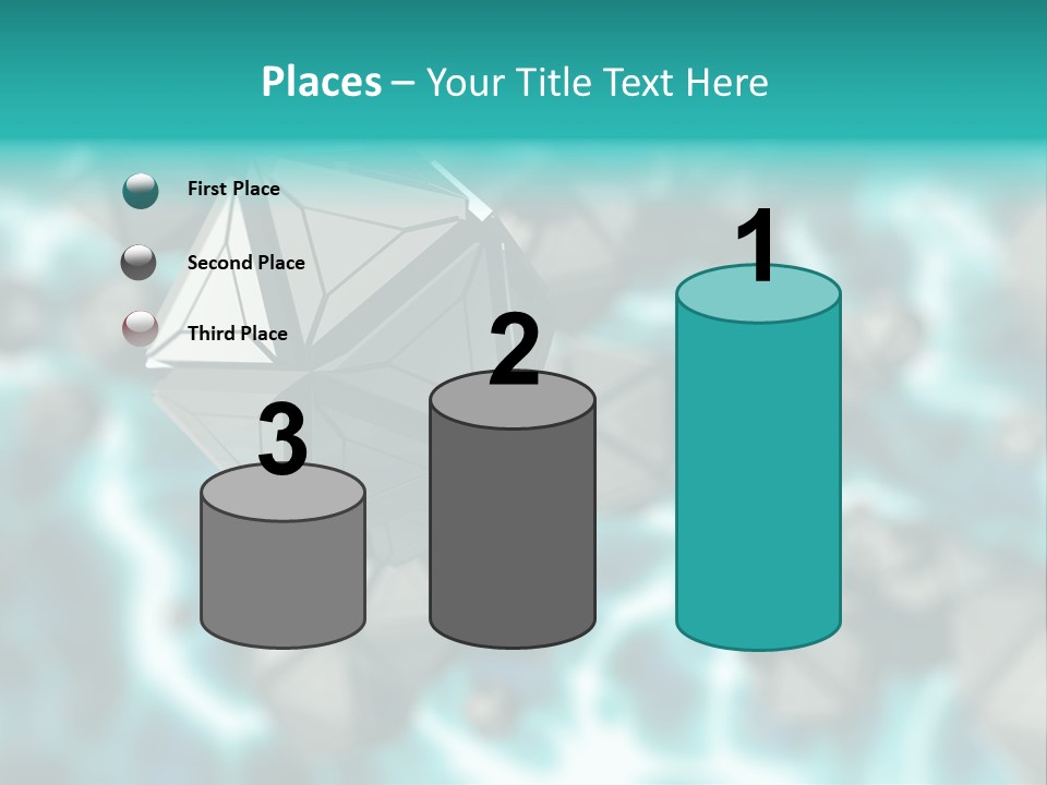 Semiconductor Nanotechnology Symmetry PowerPoint Template