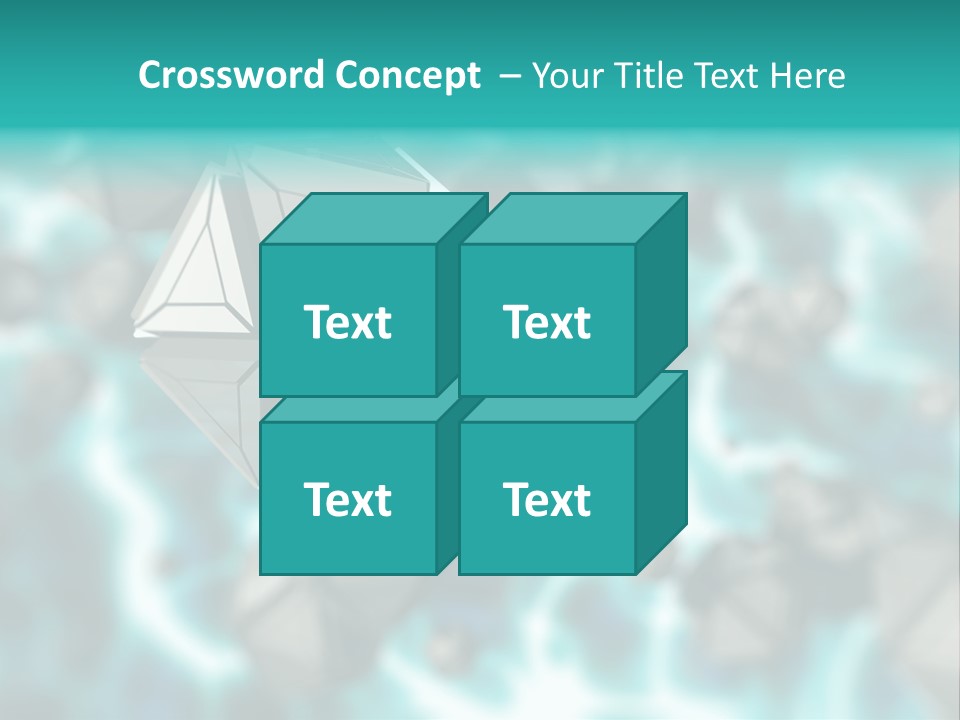 Semiconductor Nanotechnology Symmetry PowerPoint Template