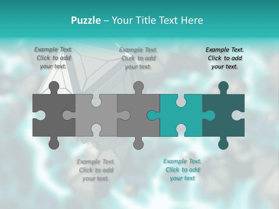 Semiconductor Nanotechnology Symmetry PowerPoint Template